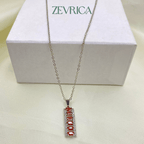 Scarlet Dusk Necklace Set