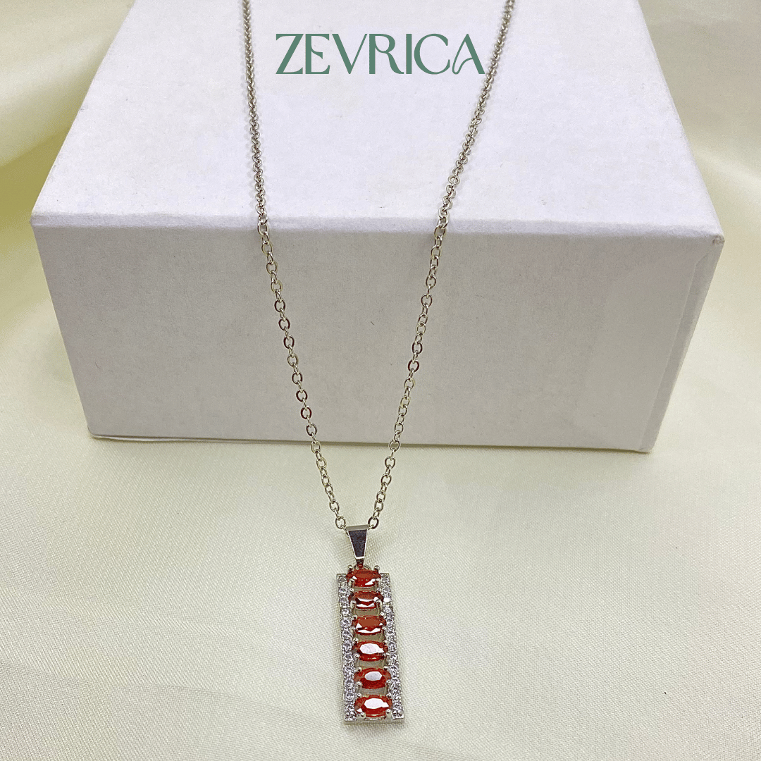 Scarlet Dusk Necklace Set