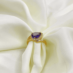 GOLDEN ABYSS STONE RING