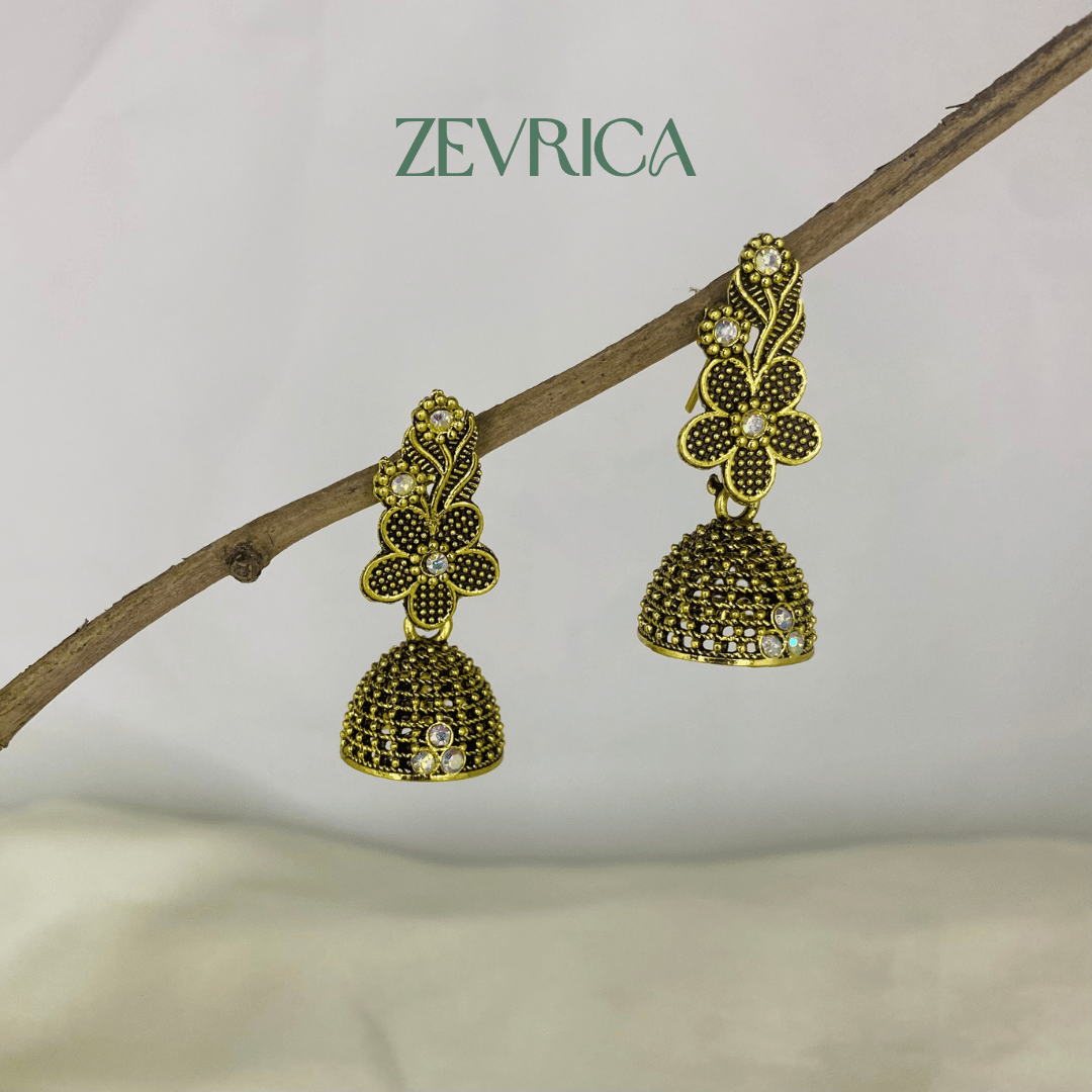 Banarasi Bloom Jhumki