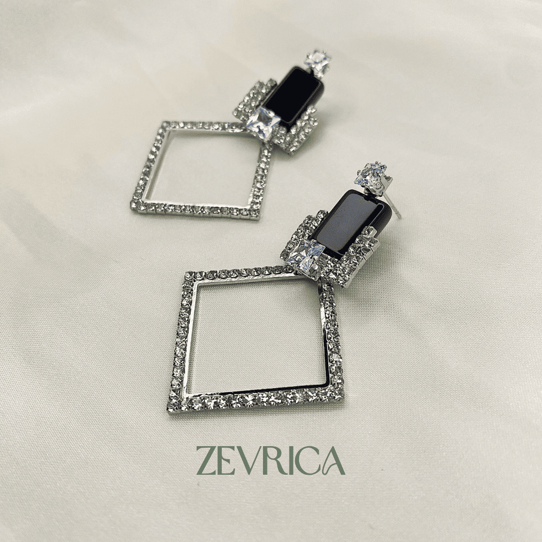 Aurora Square Earrings