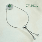 Emerald Bloom Bracelet