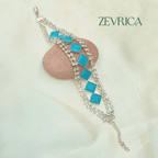 Azure Bloom Bracelet