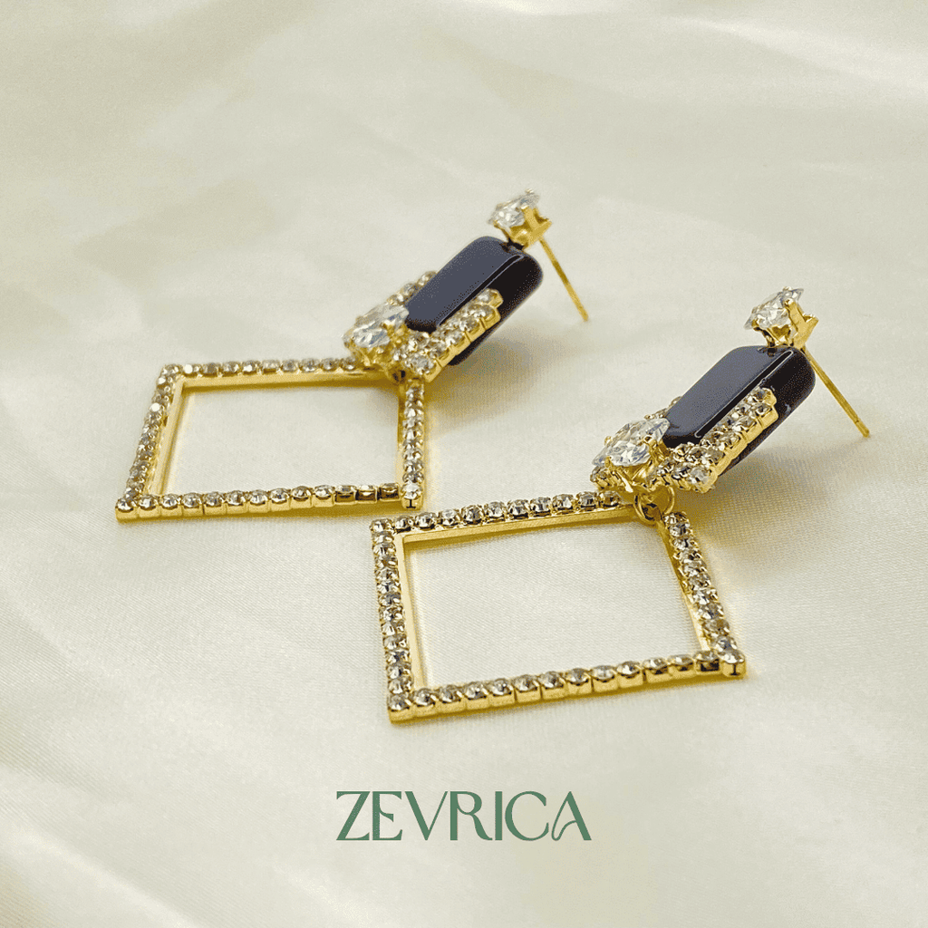 Aurora Square Earrings