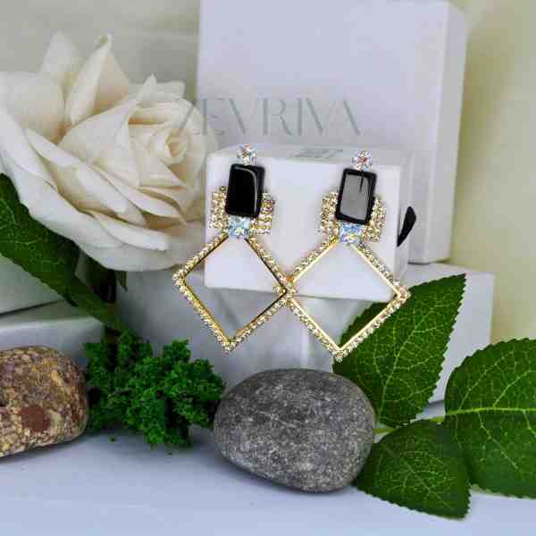 Aurora Square Earrings