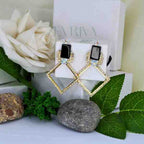 Aurora Square Earrings