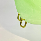 TIMELESS CURVE GOLDEN EARRINGS