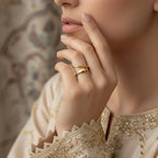 Ruby Coil Snake Ring