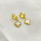 Clover hoops Earrings