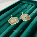 Sun Beam Flora Earrings