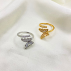 BUTTERFLY AURORA RING