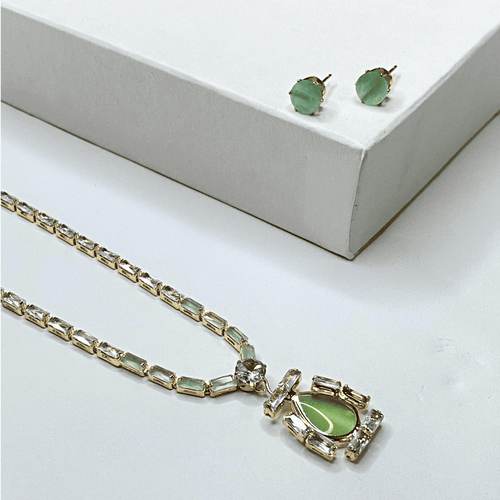 AMBER ROYALTY NECKLACE SET
