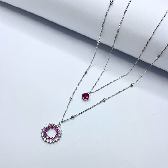 TWILLIGHT ROSE PENDANT