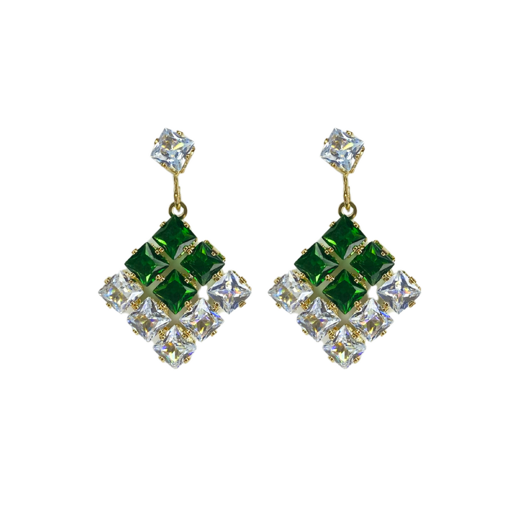 VERDE PRISM EARRINGS