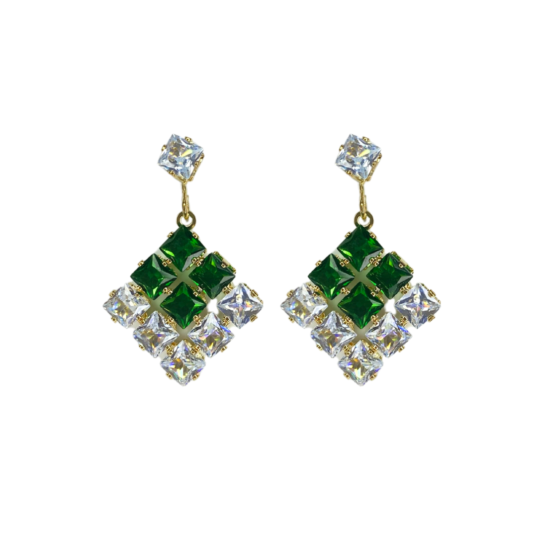 VERDE PRISM EARRINGS