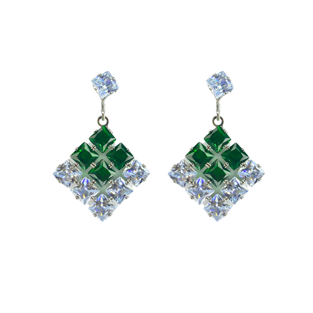 VERDE PRISM EARRINGS