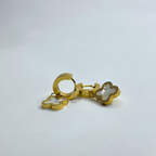 Clover hoops Earrings