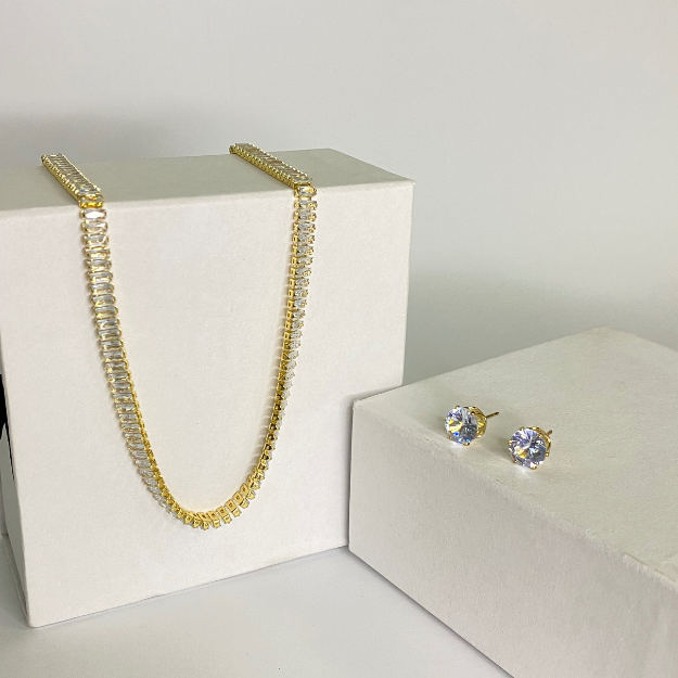 GOLDEN SERENADE NECKLACE SET