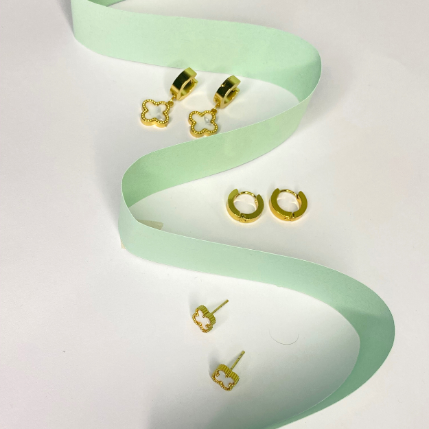 PEARL BLOOM EARRINGS SET