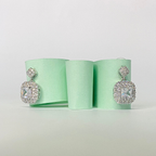 CELESTIA DROPS SILVER EARRING